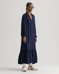 Pään yli sujautettava Wrinkle-mekko