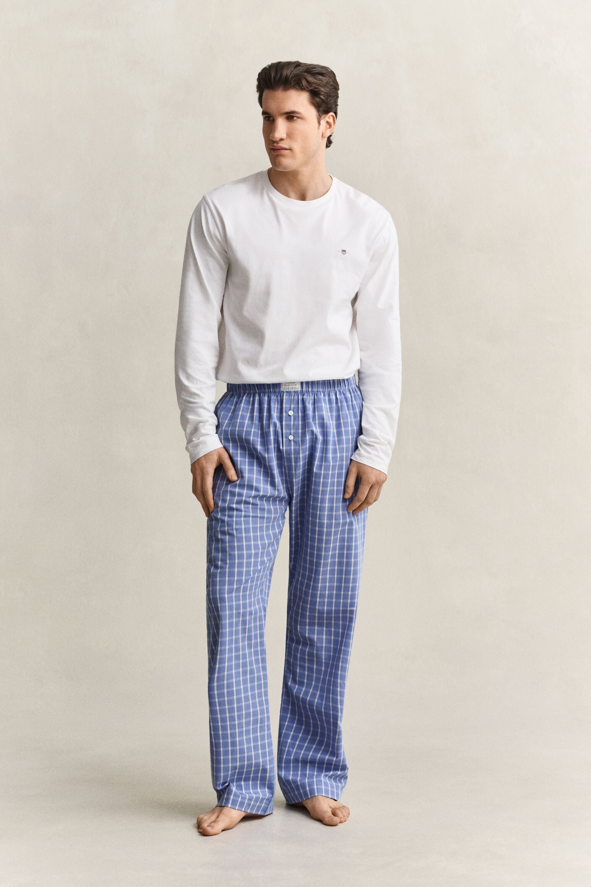 Ruudulliset pyjamahousut