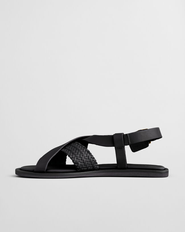 Punotut Sunlaz-nahkasandaalit