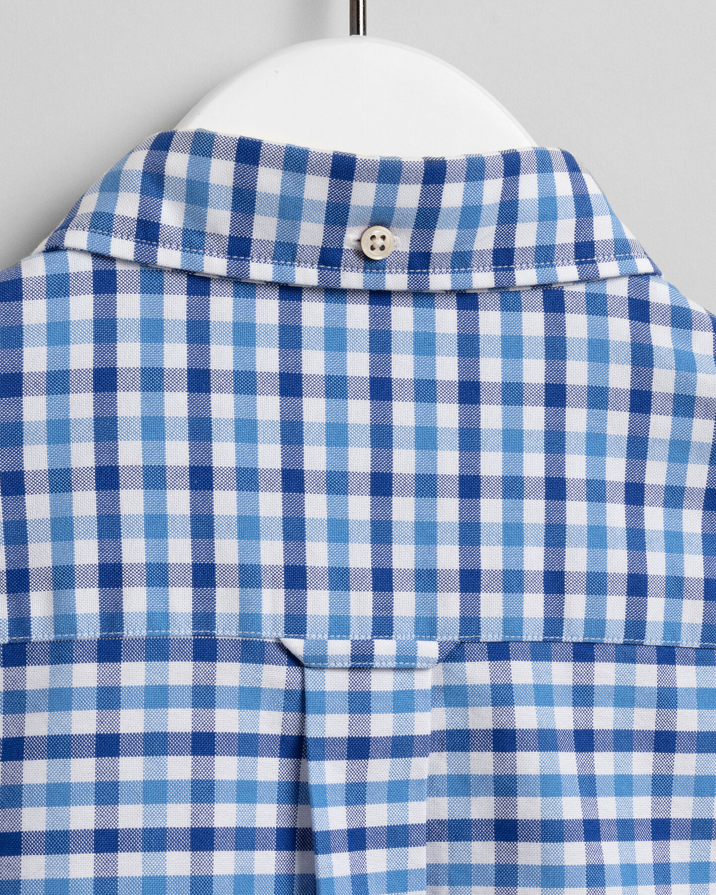 Kaksiv&auml;rinen regular fit ‑mitoitettu, gingham-ruutuinen oxford-paita