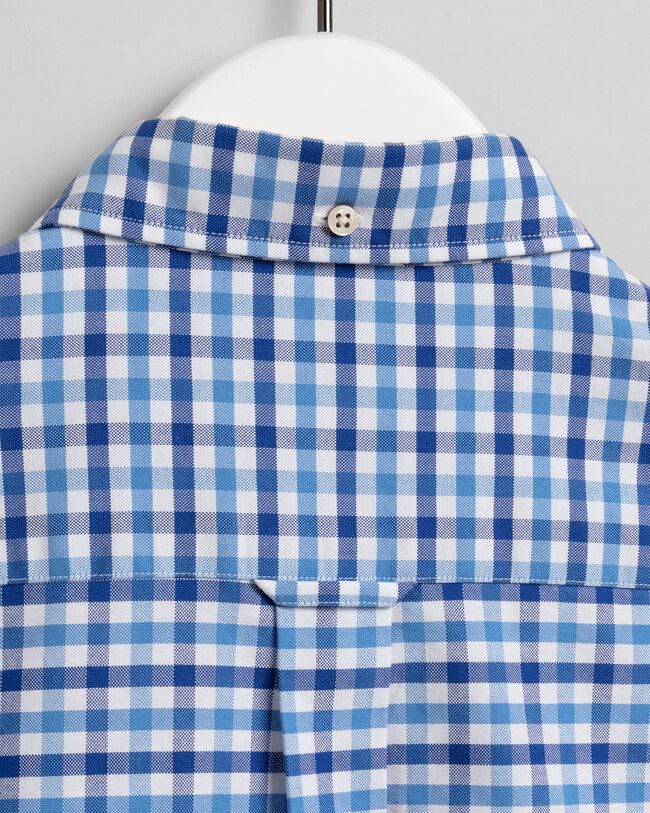 Kaksiv&auml;rinen regular fit ‑mitoitettu, gingham-ruutuinen oxford-paita