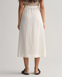 Midi-hame pellava-viskoosisekoitetta