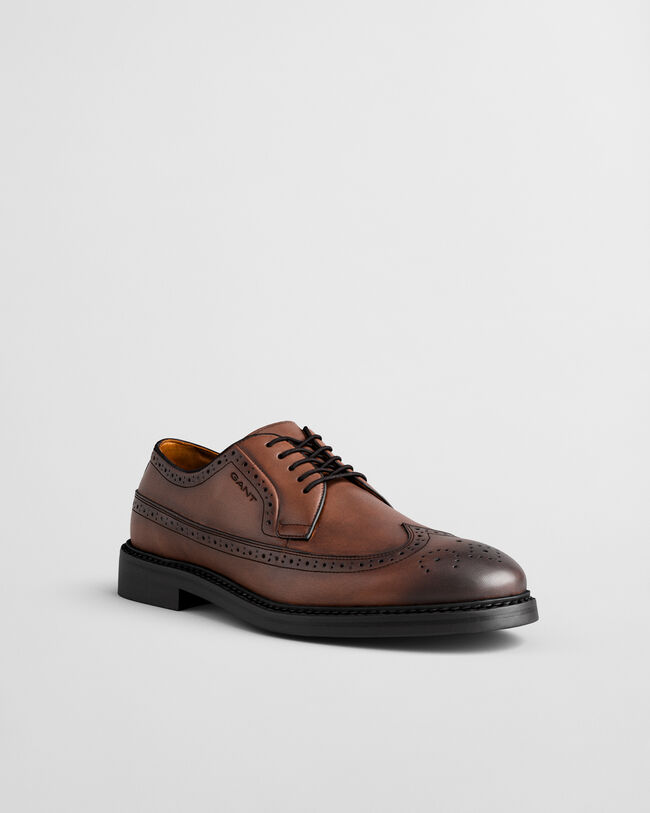 Nahkaiset Bidford-brogue-kengät