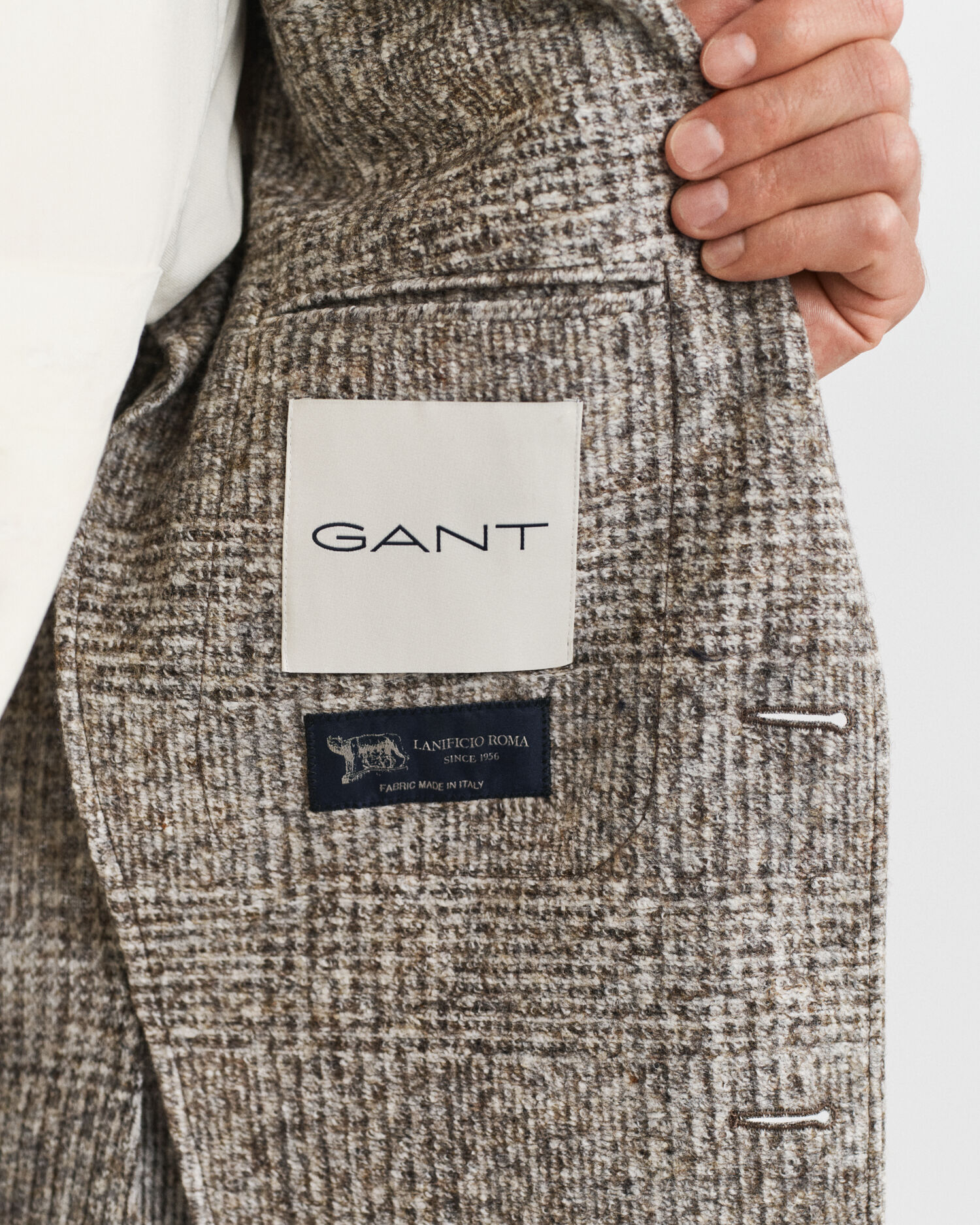 Ruudullinen neulosbleiseri