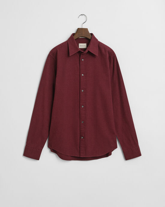 Regular fit ‑mitoitettu meleerattu flanellipaita