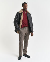 Ohut merinovillaneule, vetoketjukaulus