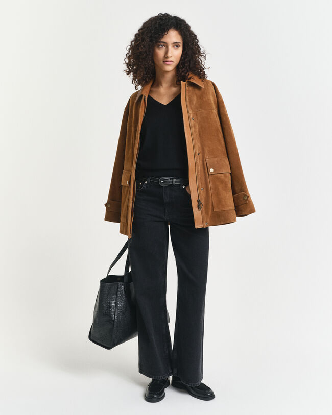 Ohut merinovillaneule, v-pääntie