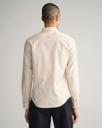 Slim fit ‑mitoitettu pienikuvioinen Paisley-oxford-paita