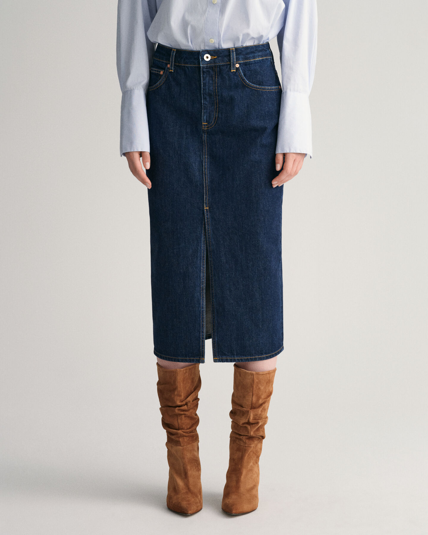 Kynämallinen farkkuhame