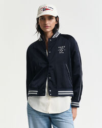 Satiininen Varsity Jacket -takki