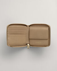 Vetoketjullinen nahkalompakko