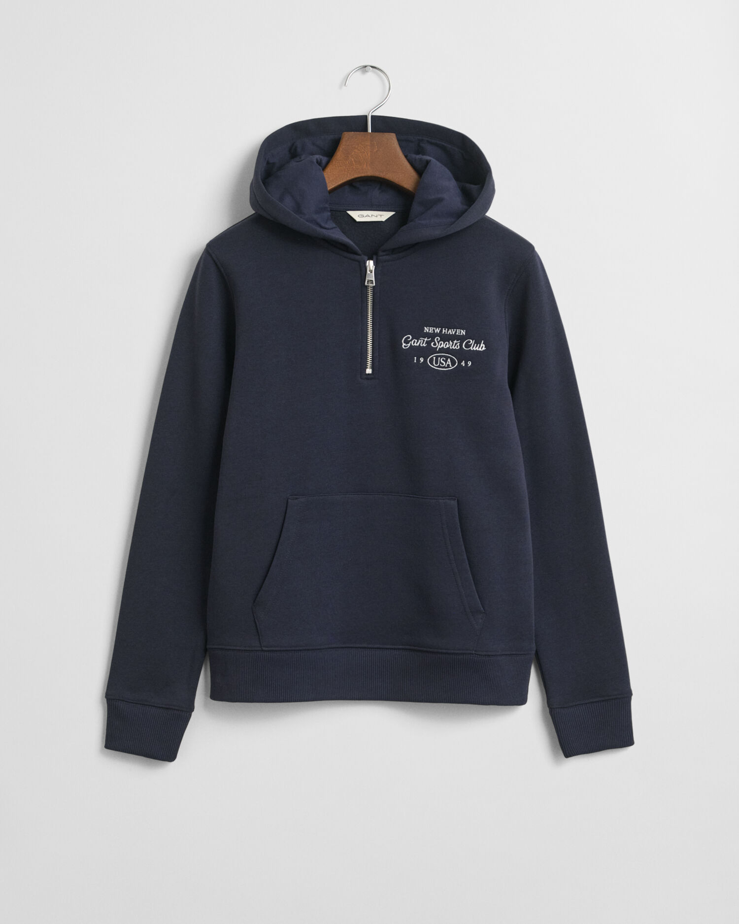 Teen Girls ‑malliston Sports Club ‑huppari, vetoketjullinen pääntie