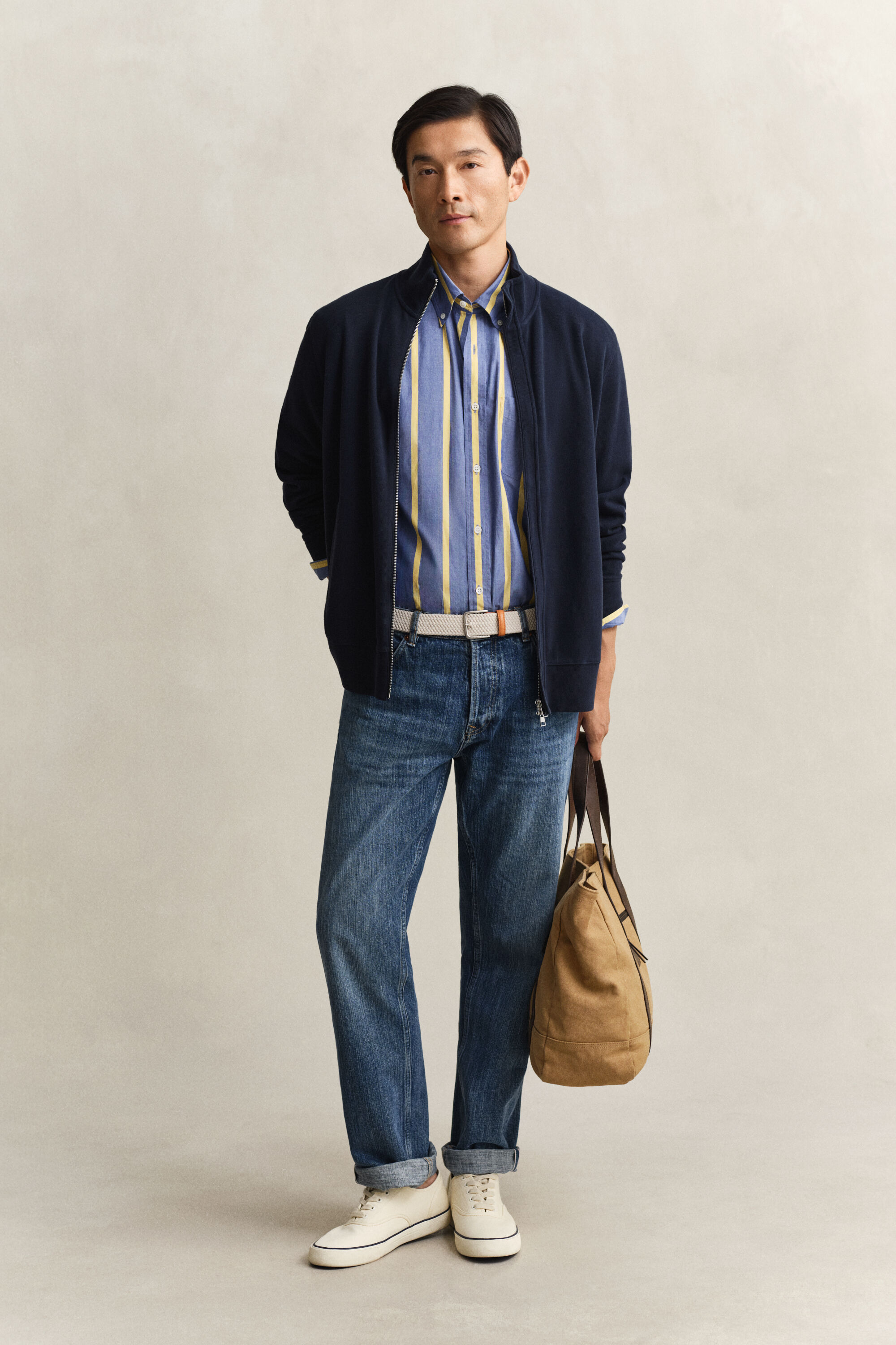 Vetoketjullinen Sacker Rib ‑collegepaita