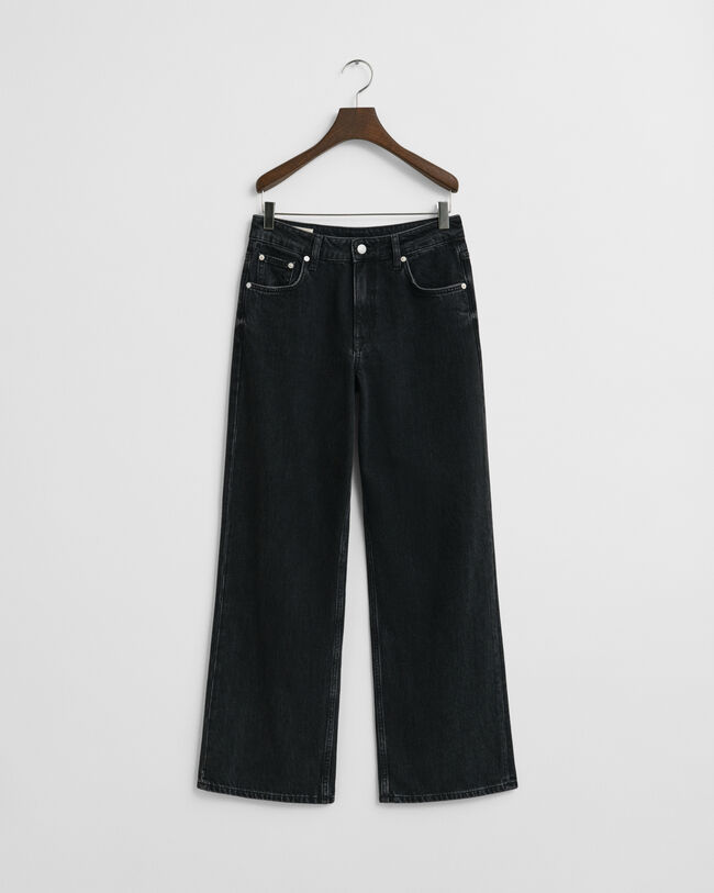 Relaxed fit ‑mitoitetut farkut