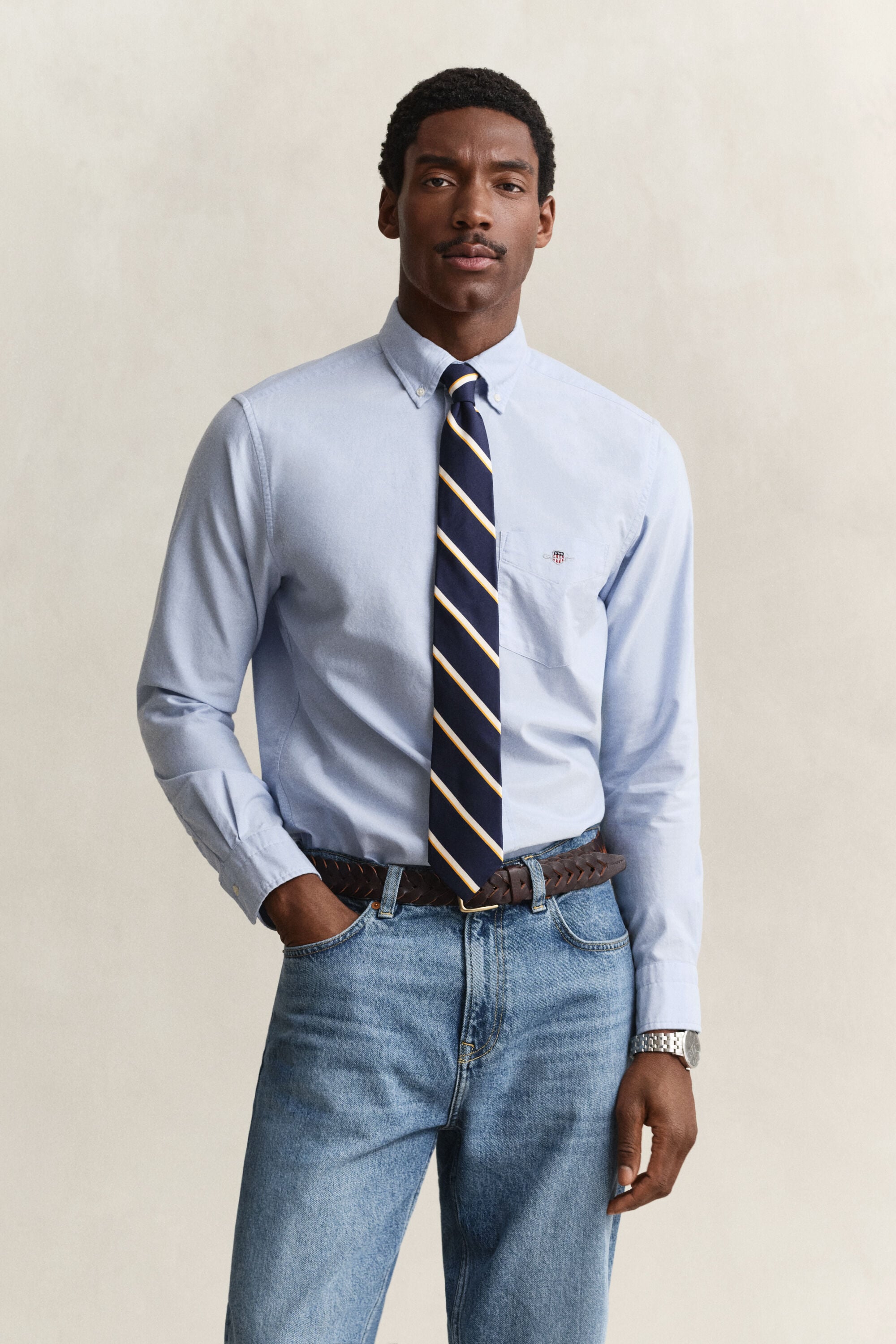 Normaali Classic-oxford-paita