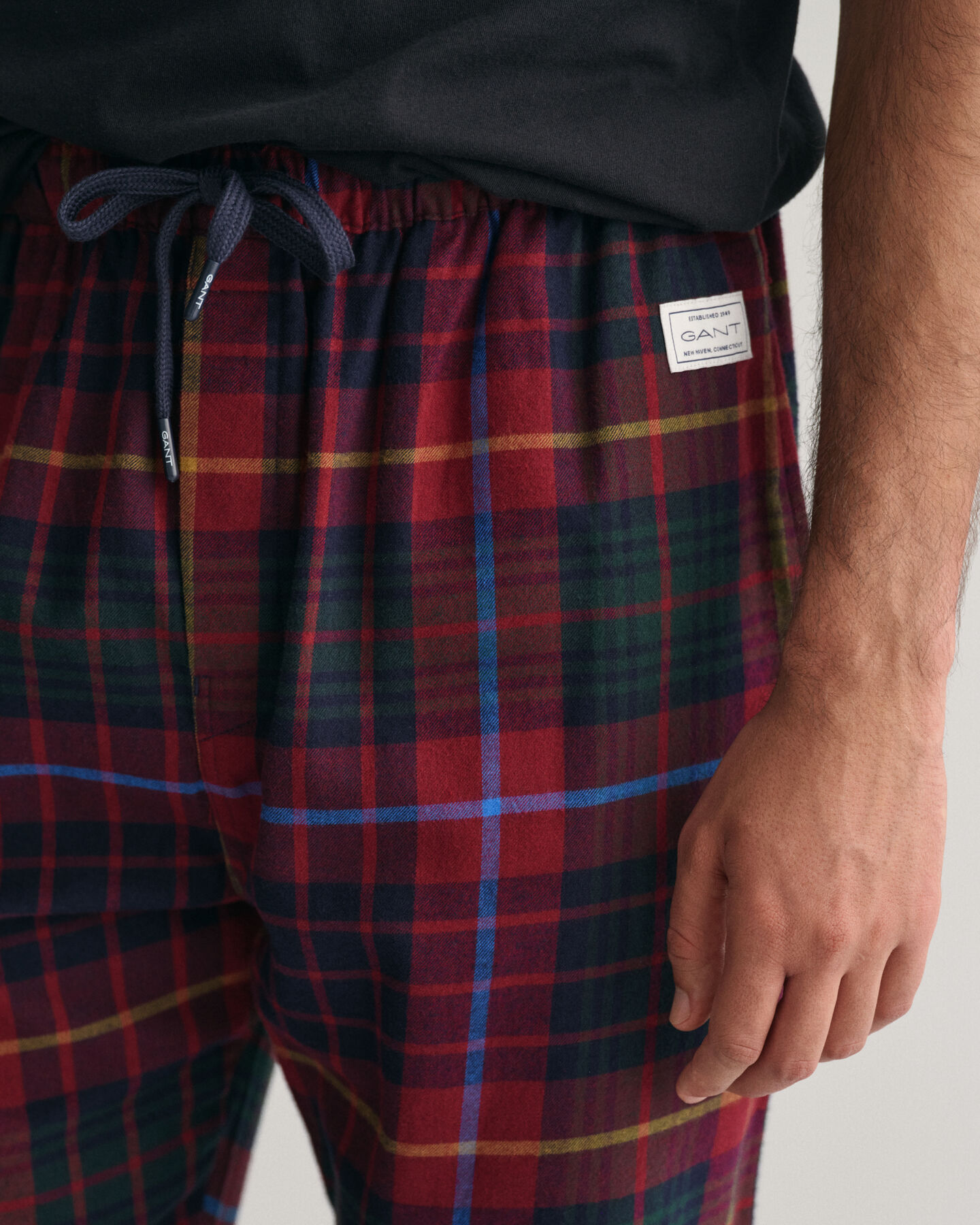 Ruudulliset pyjamahousut