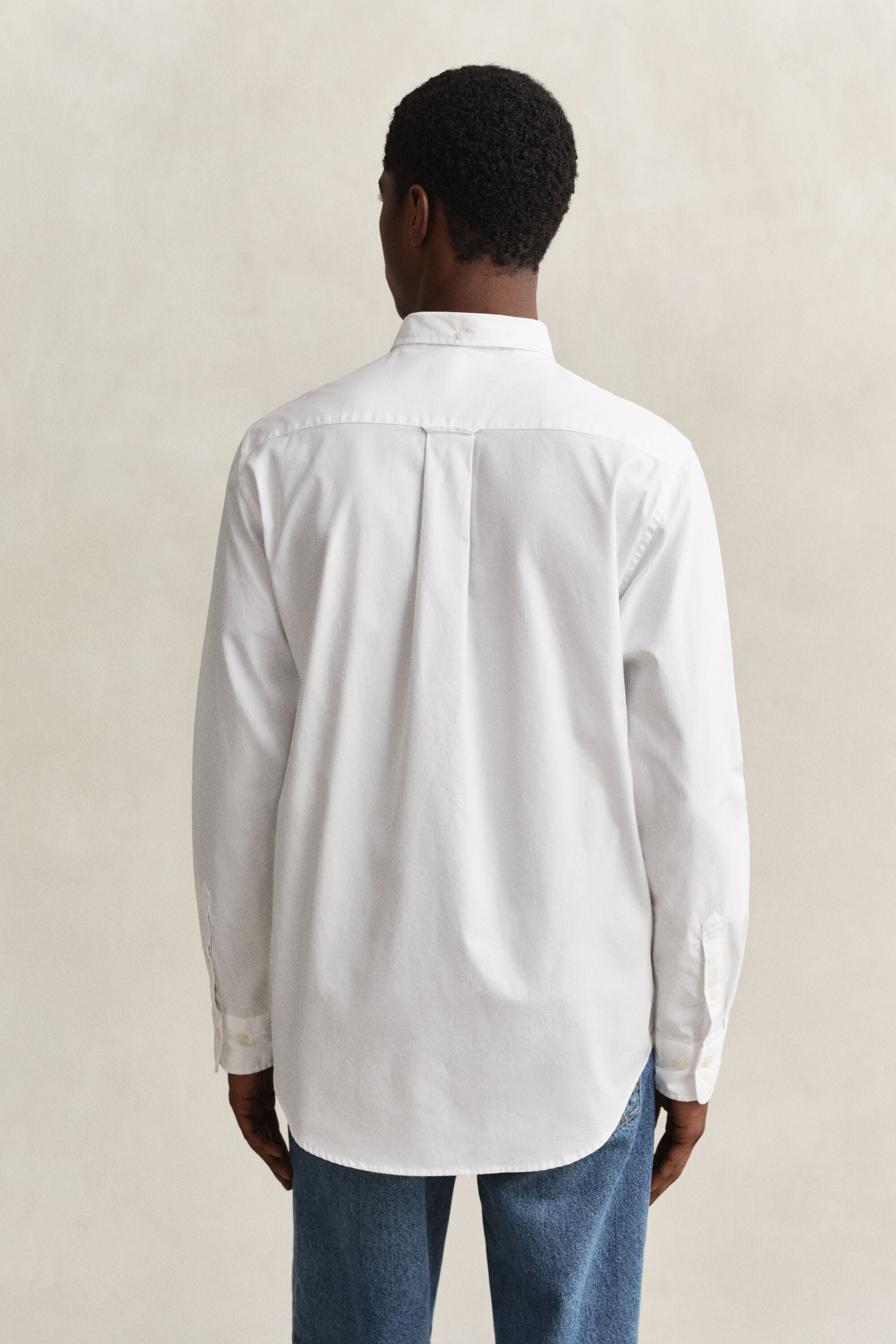 Regular fit ‑mitoitettu pinpoint oxford ‑paita