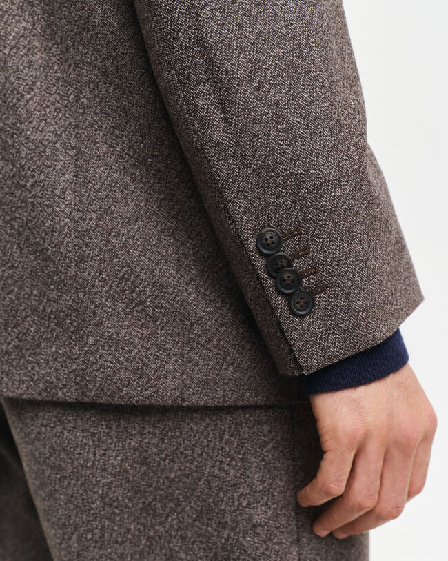 Relaxed&nbsp;fit ‑mitoitettu villakankainen Moulin&eacute;-bleiseri