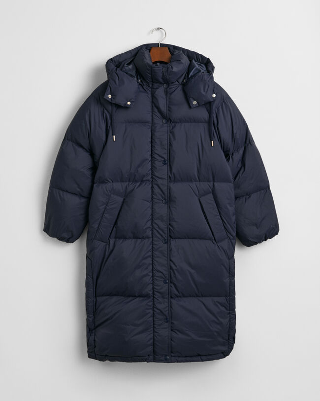 Kokopitkä untuvatakki