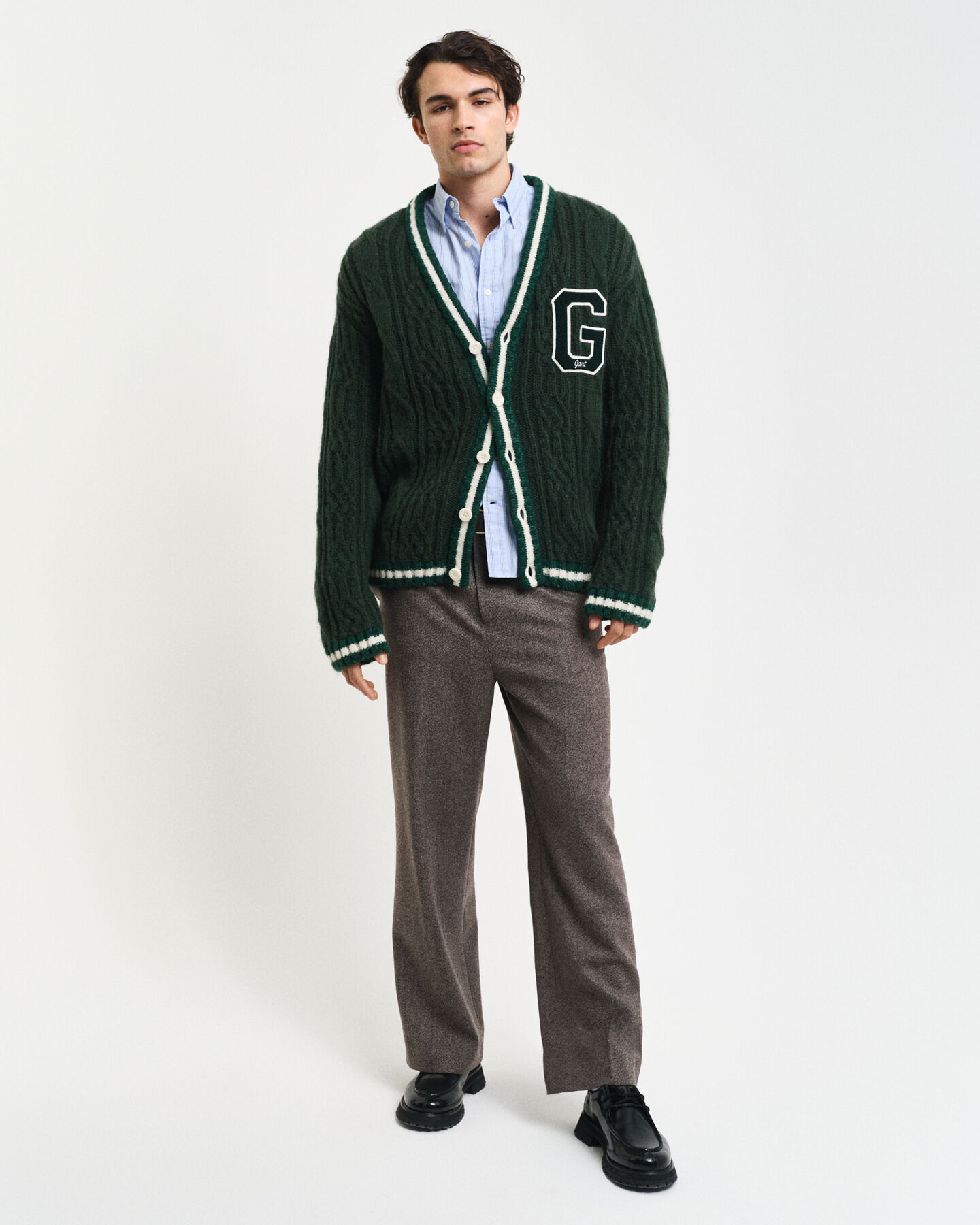 Seasonal&nbsp;G ‑palmikkoneuletakki