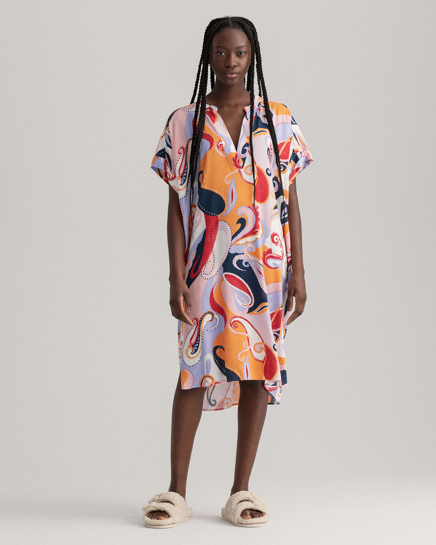 Paisley-kuvioitu tunika