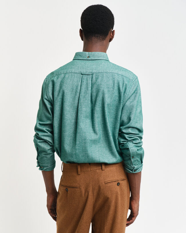 Regular fit ‑mitoitettu kalanruotokuvioinen flanellipaita