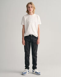 Teen Boys ‑malliston slim fit ‑mitoitetut farkut