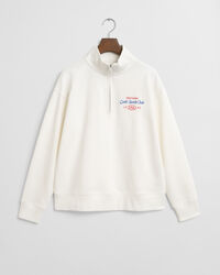 Graphic‑collegepaita, vetoketjukaulus