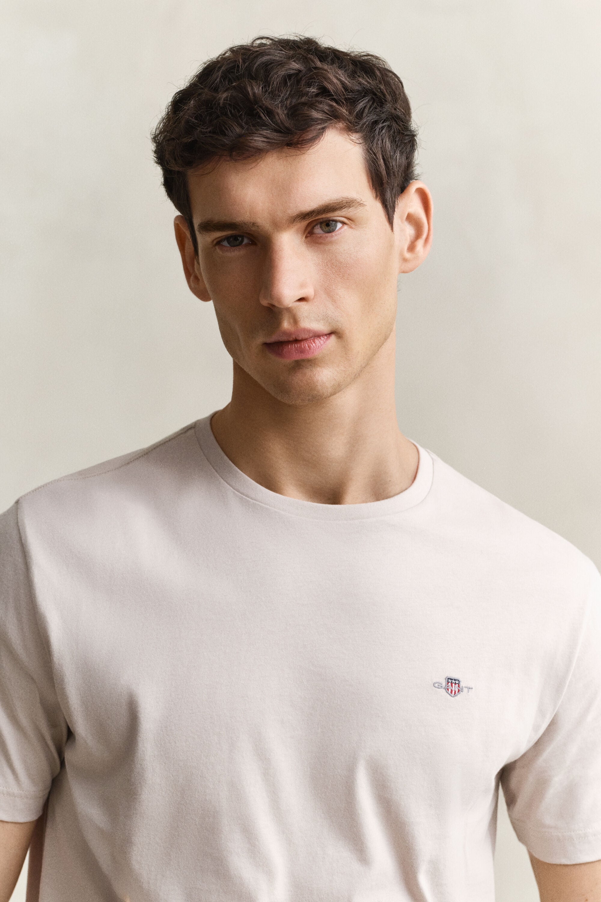 Regular fit ‑mitoitettu Shield-t‑paita