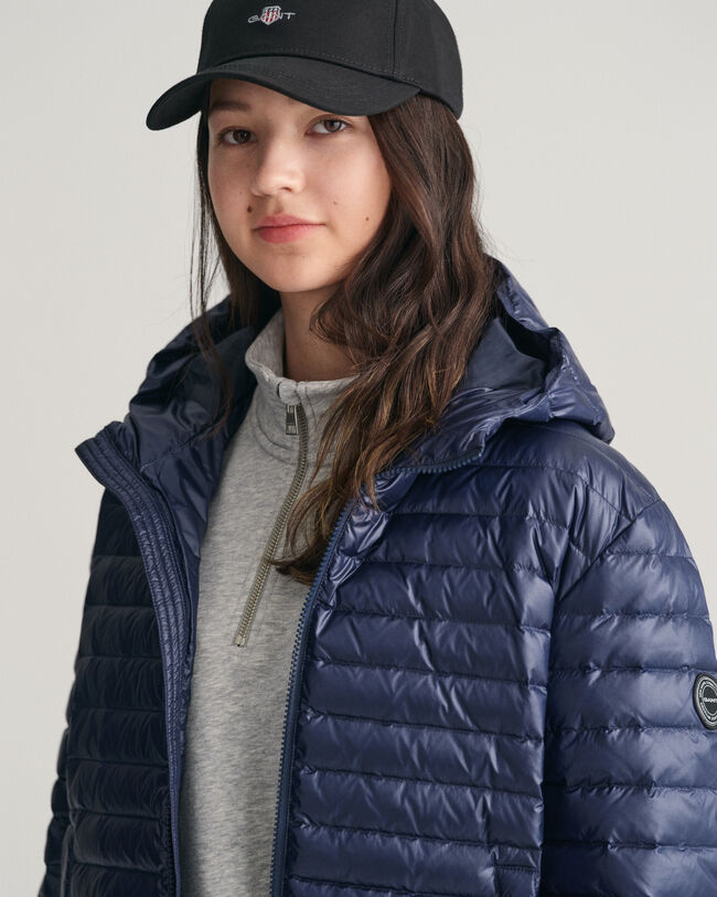 Teens-malliston Shiny-kevytuntuvatakki