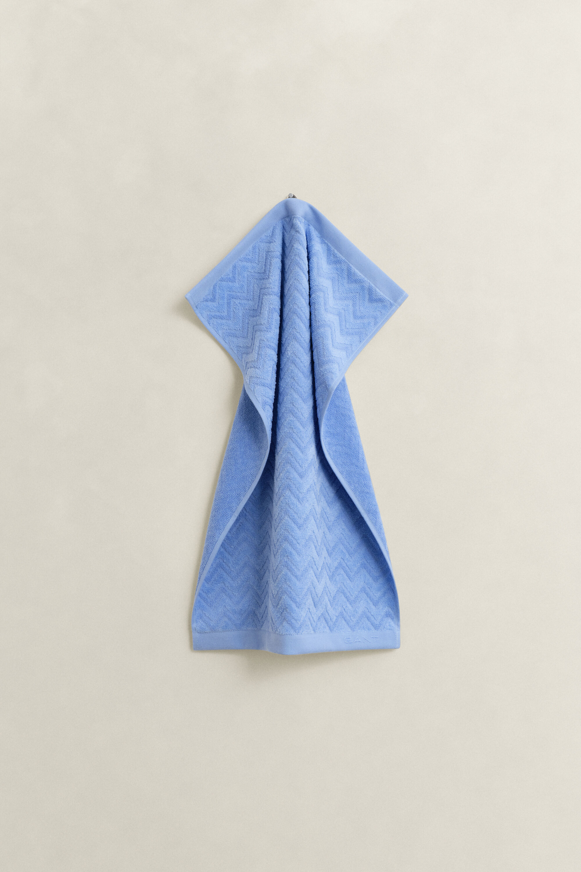 Kalanruotokuvioinen jacquard-pyyhe (50 cm x 70 cm)