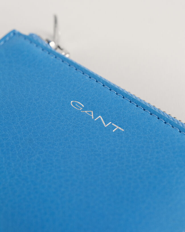 Vetoketjullinen nahkakukkaro