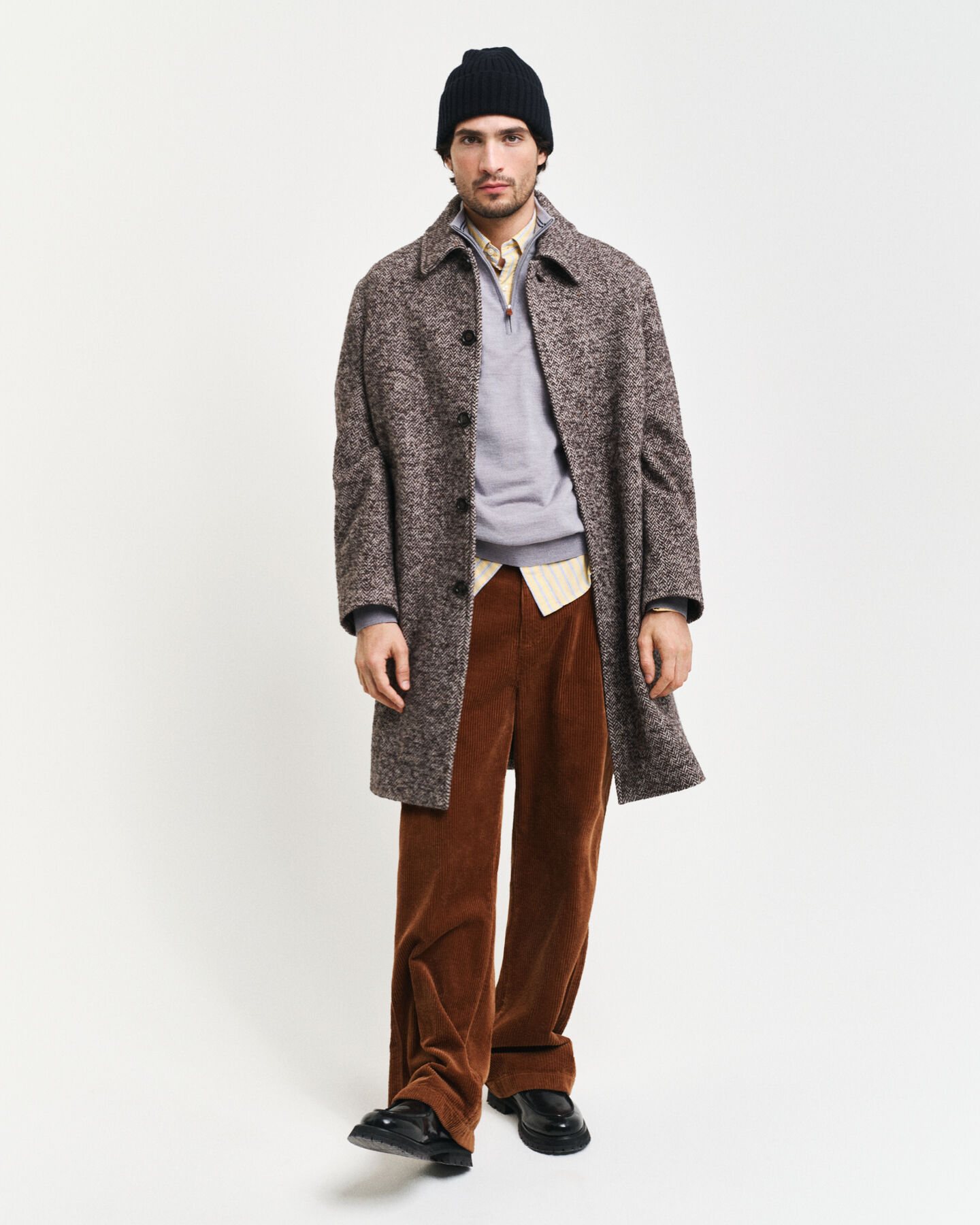 Ohut merinovillaneule, vetoketjukaulus