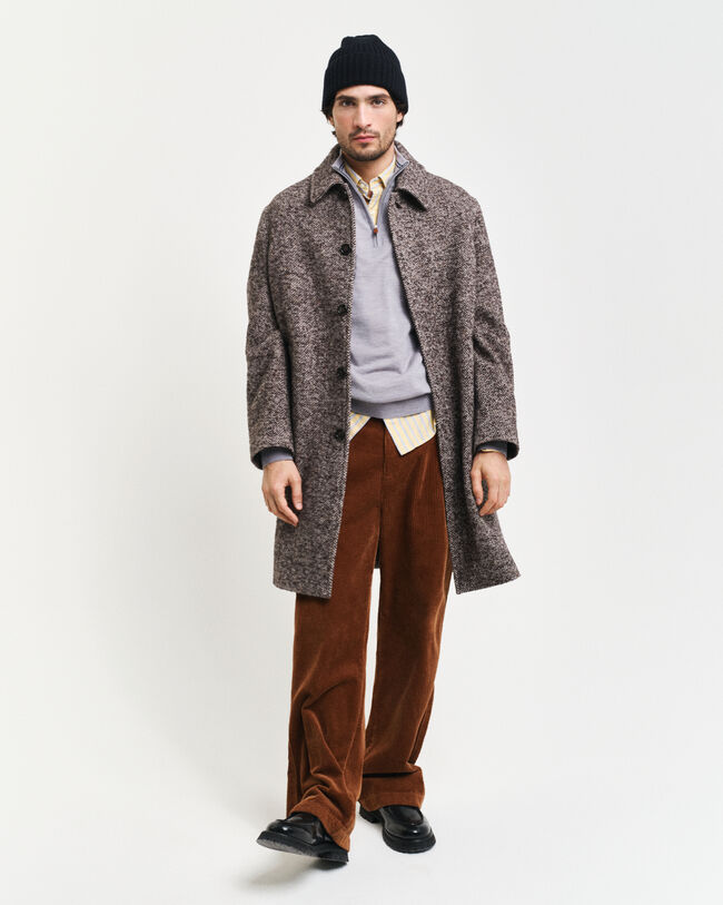 Ohut merinovillaneule, vetoketjukaulus