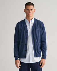 Classic-puuvillaneuletakki v-p&auml;&auml;ntiell&auml;