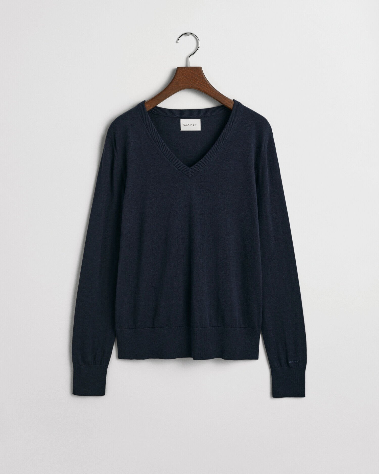 Fine Knit V-Neck Sweater