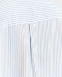 Oversized fit -mitoitettu ylellinen oxford-mekko