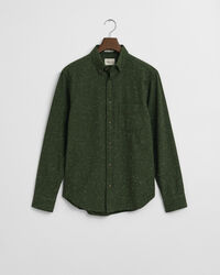 Regular fit ‑mitoitettu nyppyflanellipaita