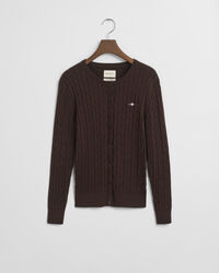 Joustopuuvillainen Shield-palmikkoneuletakki