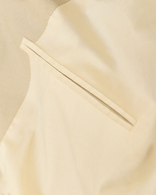 Relaxed&nbsp;fit ‑mitoitettu puuvilla-pellavainen puvuntakki