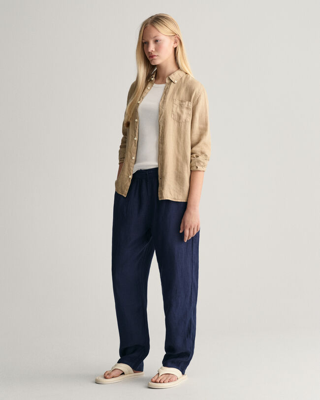 Teen Boys ‑malliston pellavahousut