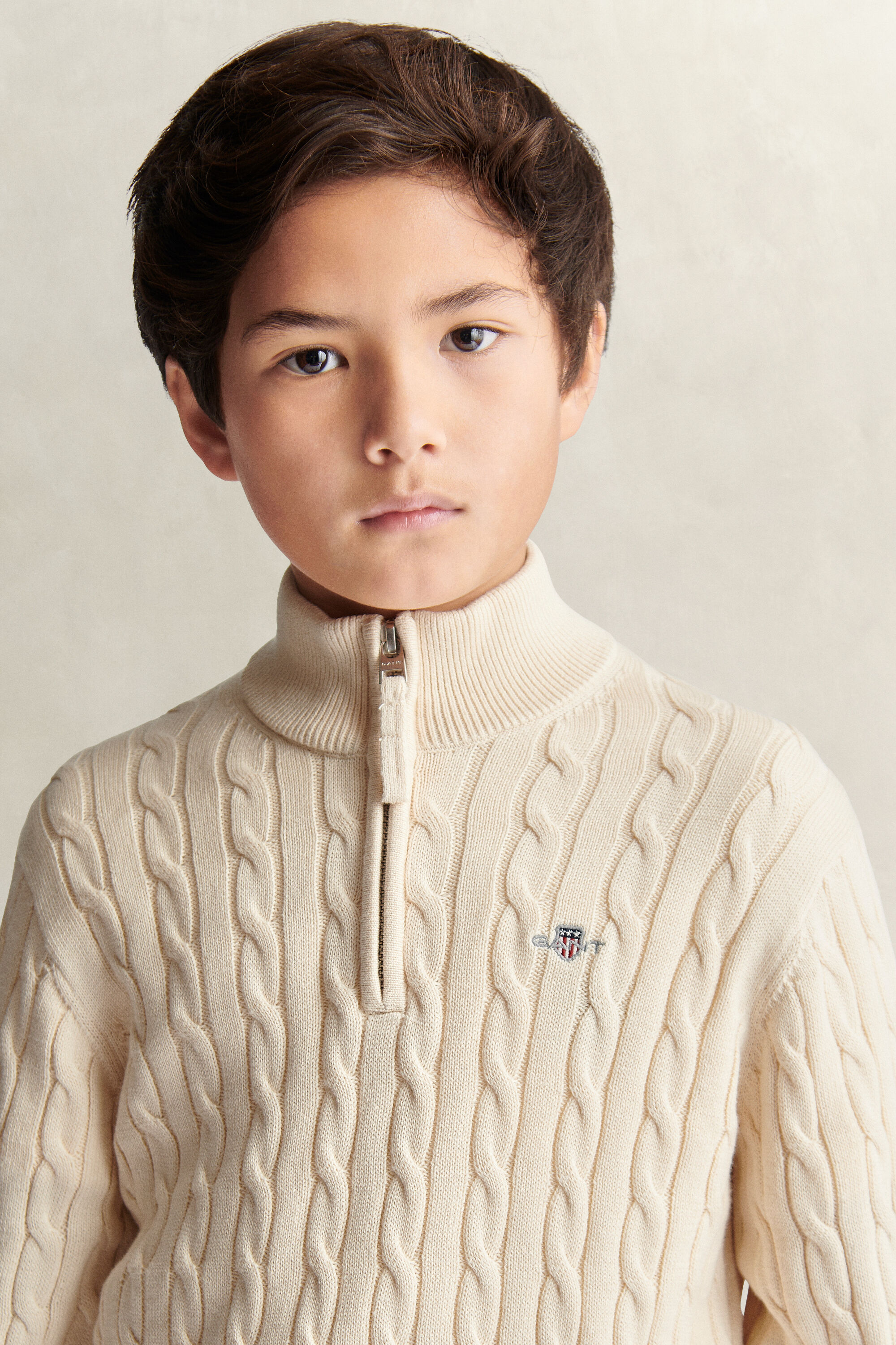 Teen Boys ‑malliston Shield-vetoketjuneulepusero