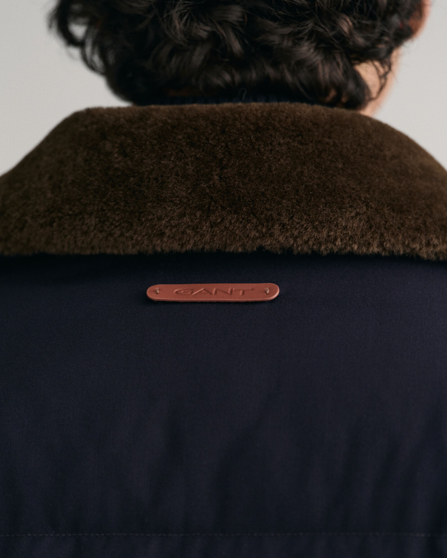 Flanellikankainen Puffer-takki