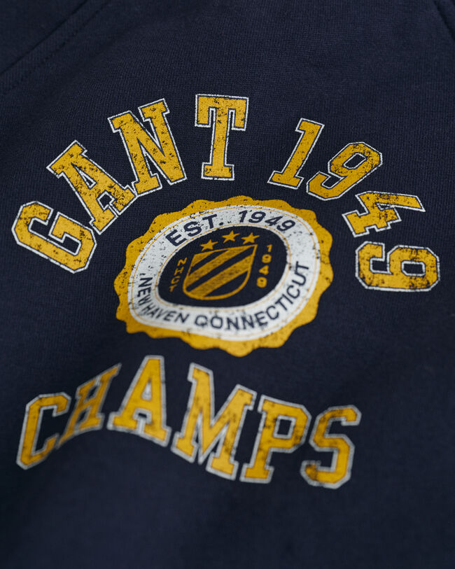 Kids-malliston Graphic-collegepaita, pyöreä pääntie