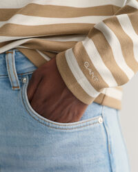 Raidallinen pitk&auml;hihainen t-paita