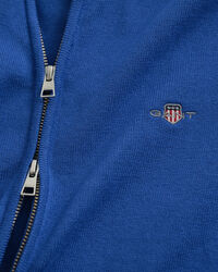 Vetoketjullinen Casual-puuvillaneuletakki