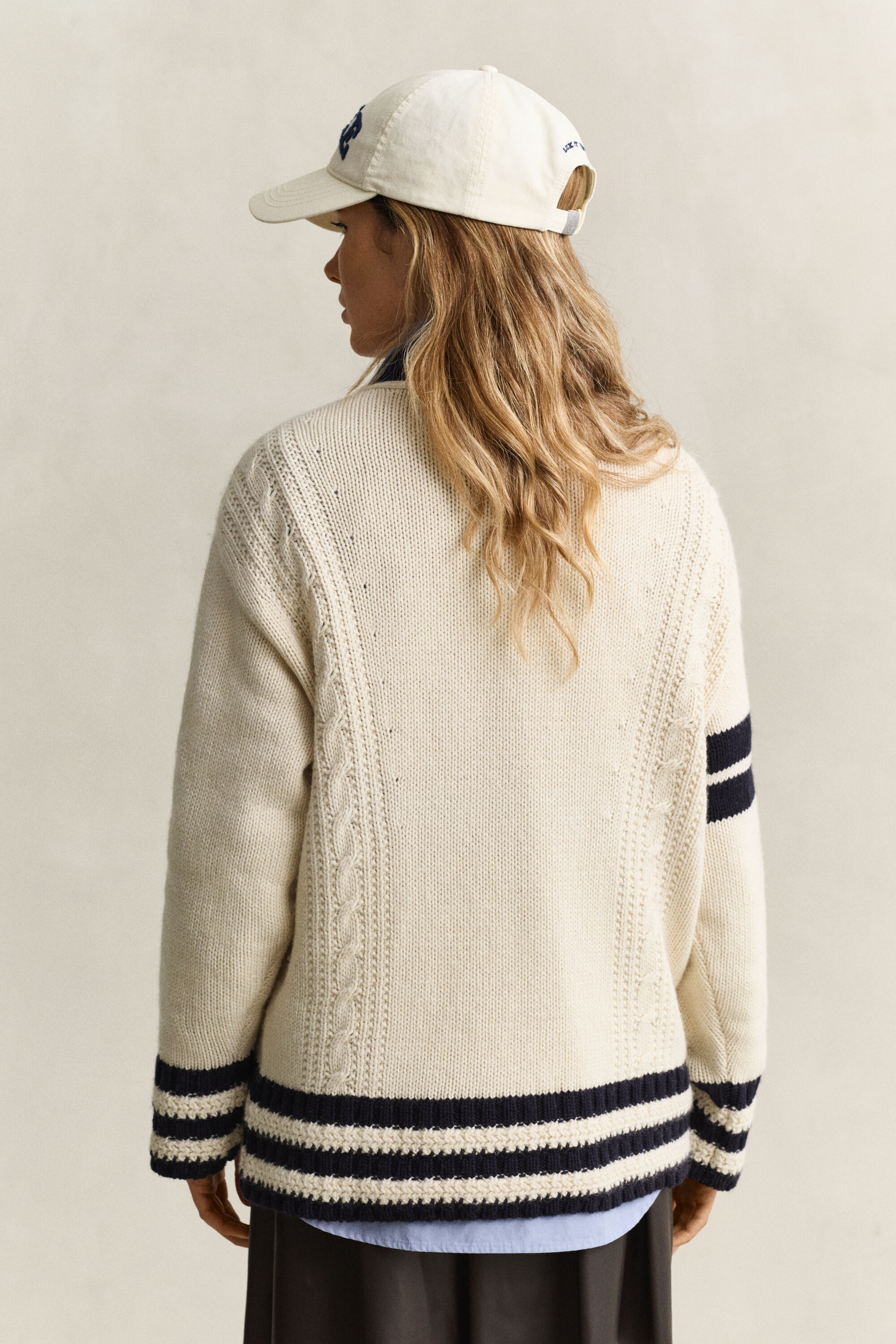 Gant x Yale Varsity ‑neuletakki
