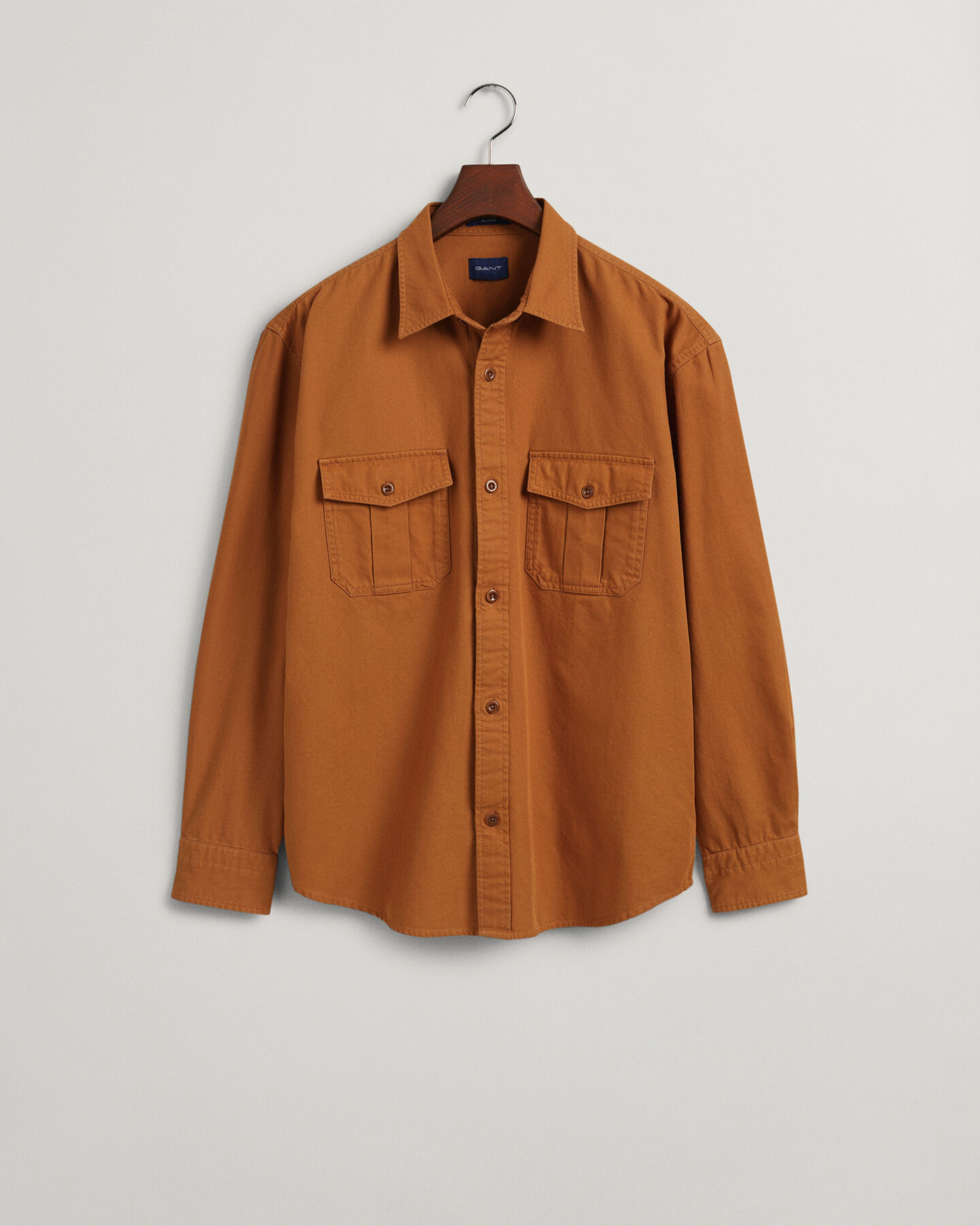 Relaxed fit ‑mitoitettu tvillipaita