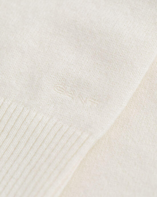 Karitsanvillainen pooloneulepusero