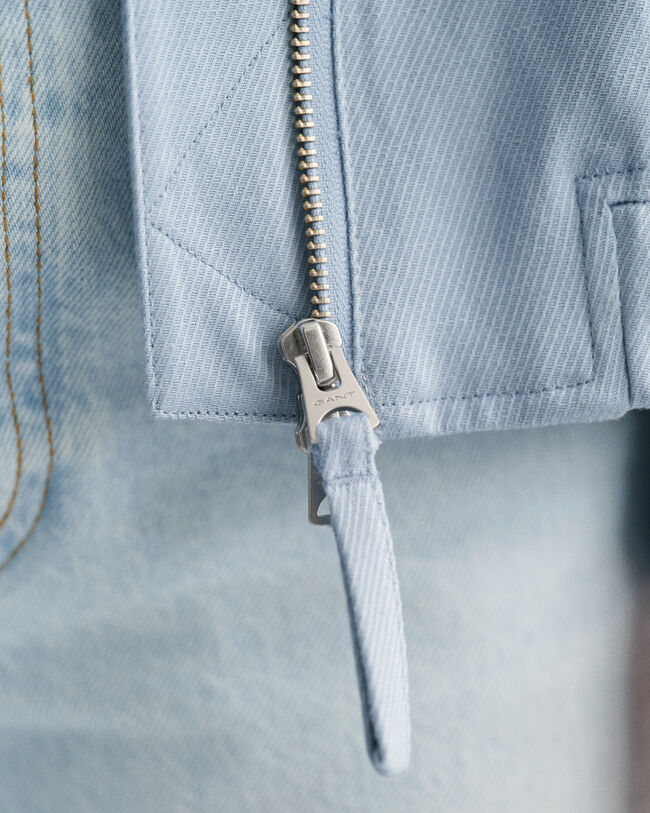 Pellavasekoitteinen Bomber-takki